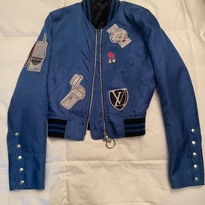 Louis Vuitton Reversible Bomber Jacket Multiple colors Nylon ref.791191 -  Joli Closet